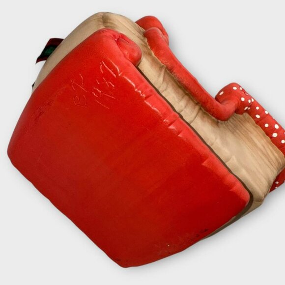 Vintage 1980s Kimple Ceramic Christmas Sleigh - Picture 7 of 9